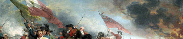 John Trumbull, The Death of General Joseph Warren at the Battle of Bunker’s Hill, 1785, Yale University Art Gallery